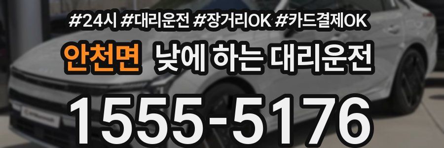 안천면 낮에 하는 대리운전