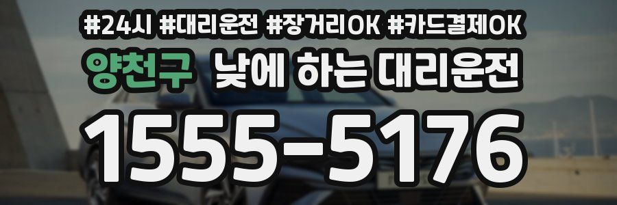 양천구 낮에 하는 대리운전