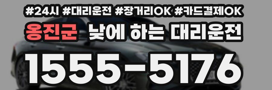 옹진군 낮에 하는 대리운전