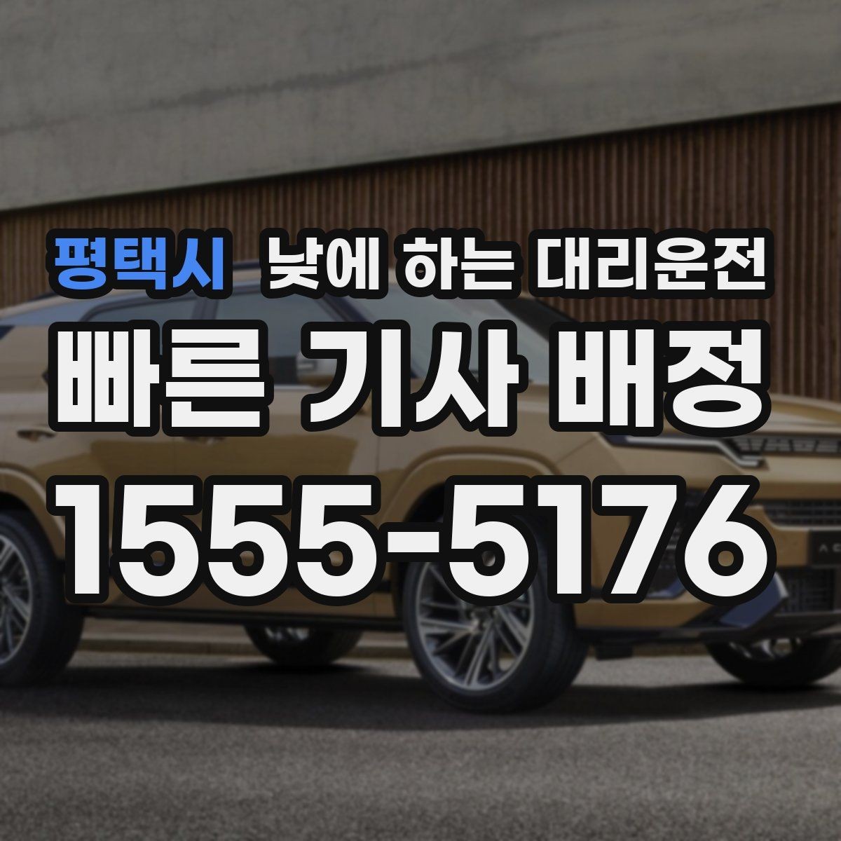 평택시 낮에 하는 대리운전 호출 전에 준비하면 좋은 정보 7가지