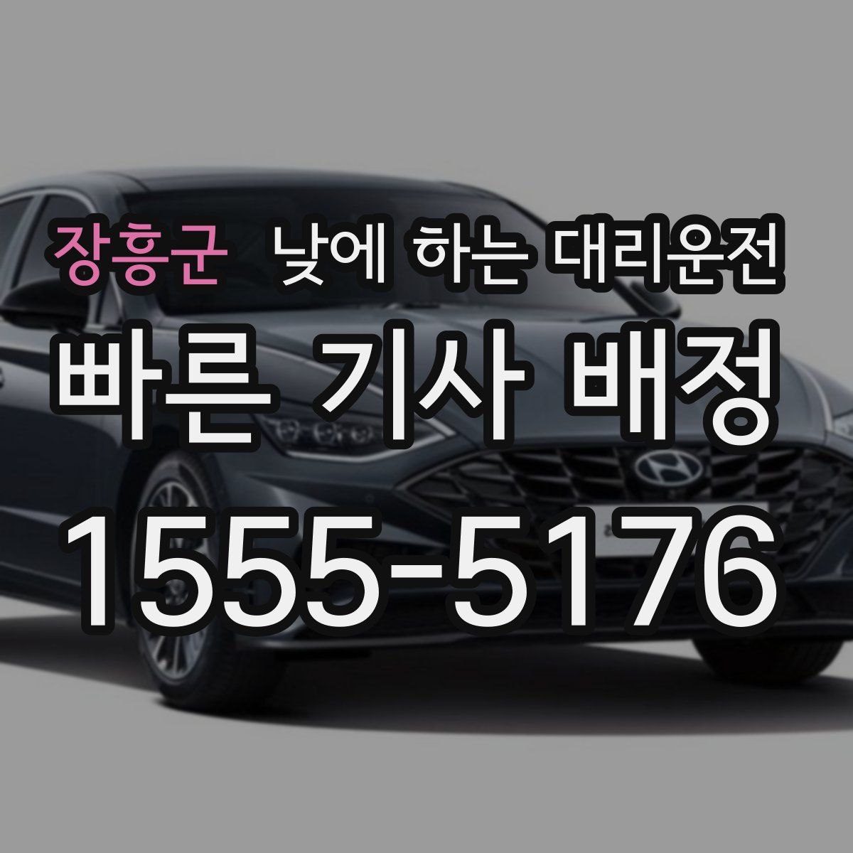 장흥군 낮에 하는 대리운전