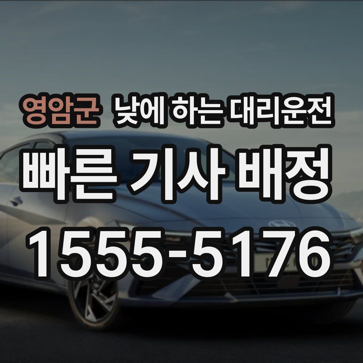 영암군 낮에 하는 대리운전