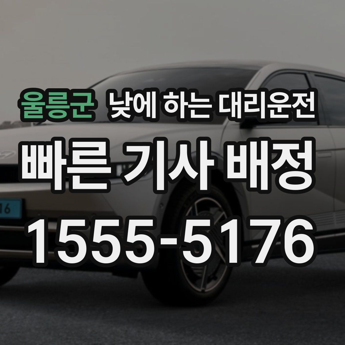 울릉군 낮에 하는 대리운전