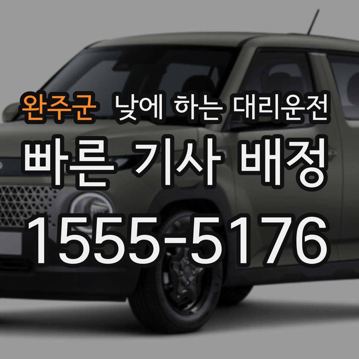 완주군 낮에 하는 대리운전 어르신 병원 동행 이동에 좋은 이유