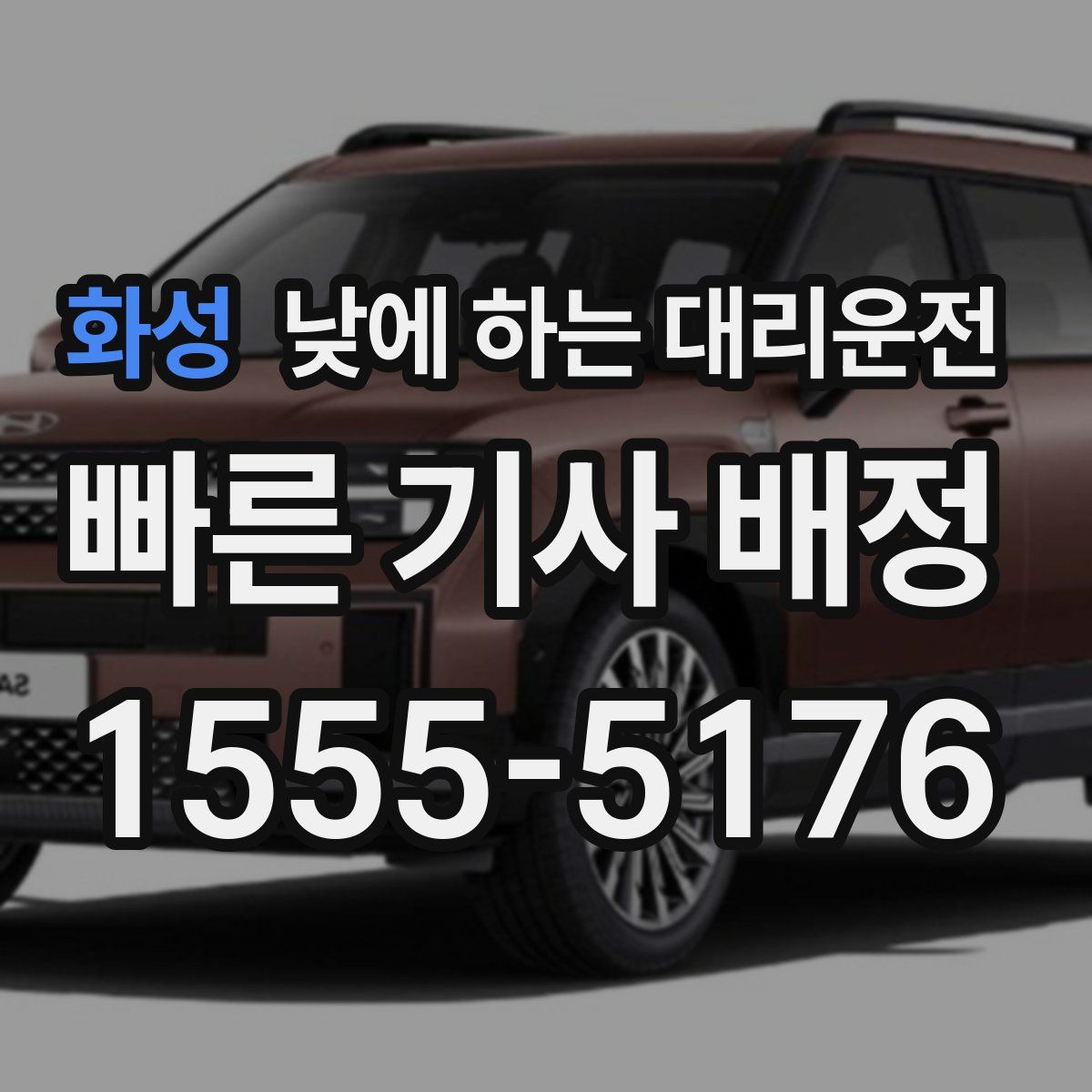 화성 낮에 하는 대리운전