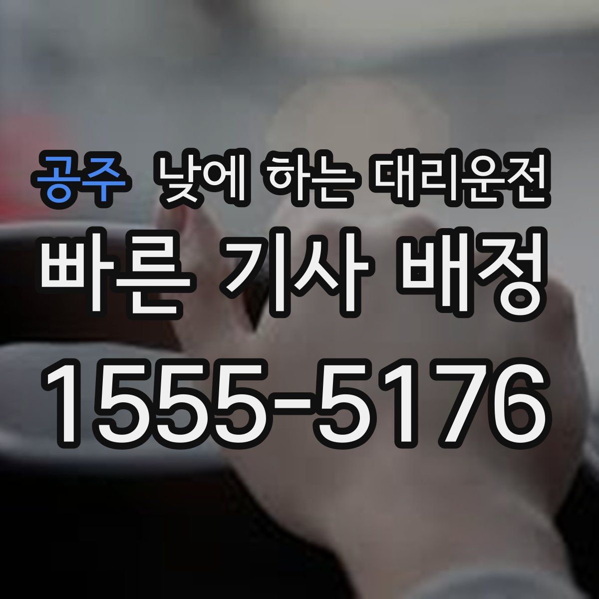 공주 낮에 하는 대리운전