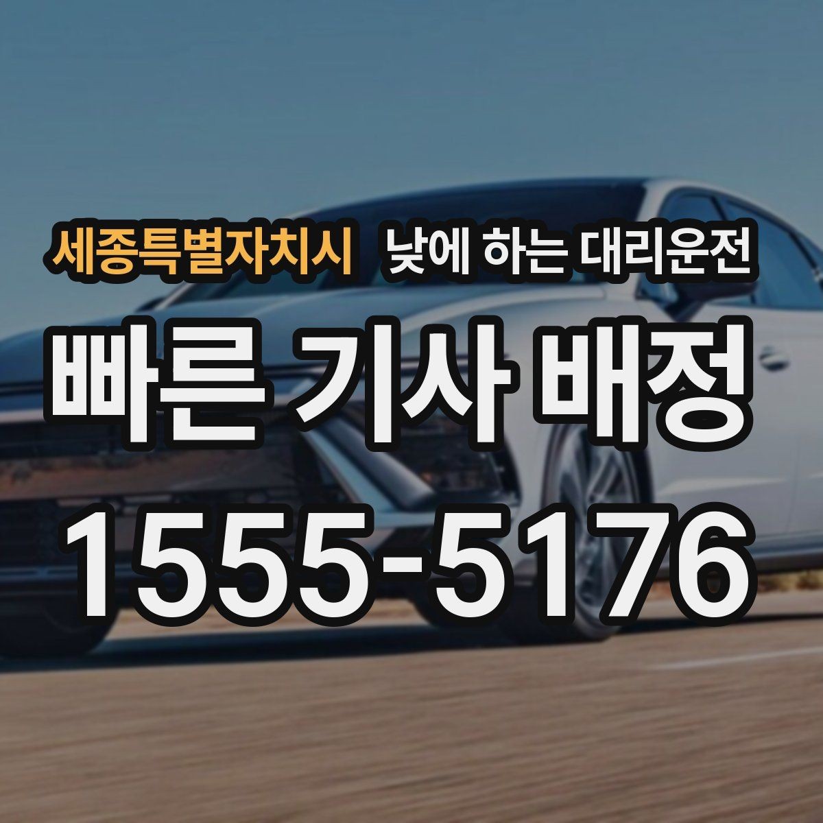세종특별자치시 낮에 하는 대리운전 같은 기사님으로 왕복 가능한지 궁금할 때