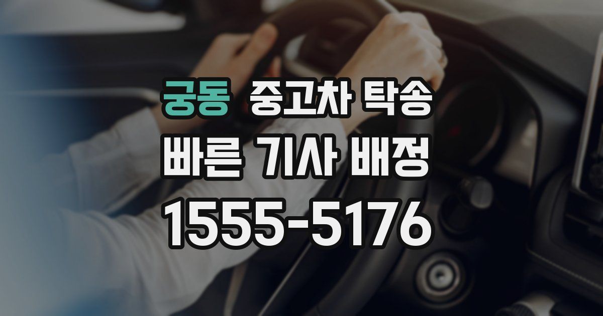 궁동 중고차 탁송