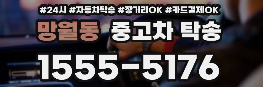 망월동 중고차 탁송