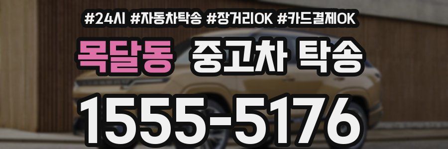 목달동 중고차 탁송