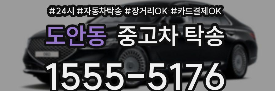 도안동 중고차 탁송