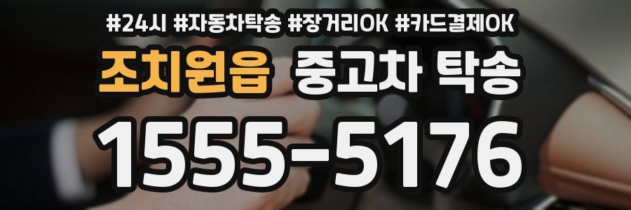 조치원읍 중고차 탁송
