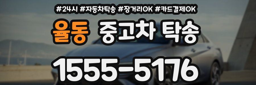 율동 중고차 탁송