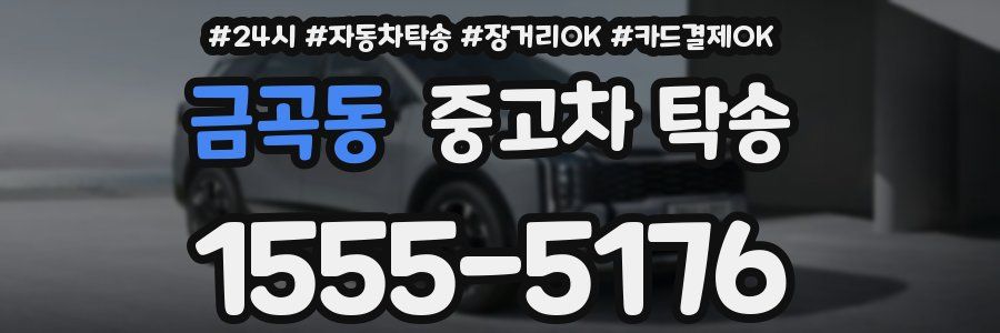 금곡동 중고차 탁송