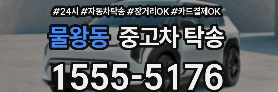 물왕동 중고차 탁송