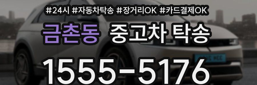 금촌동 중고차 탁송