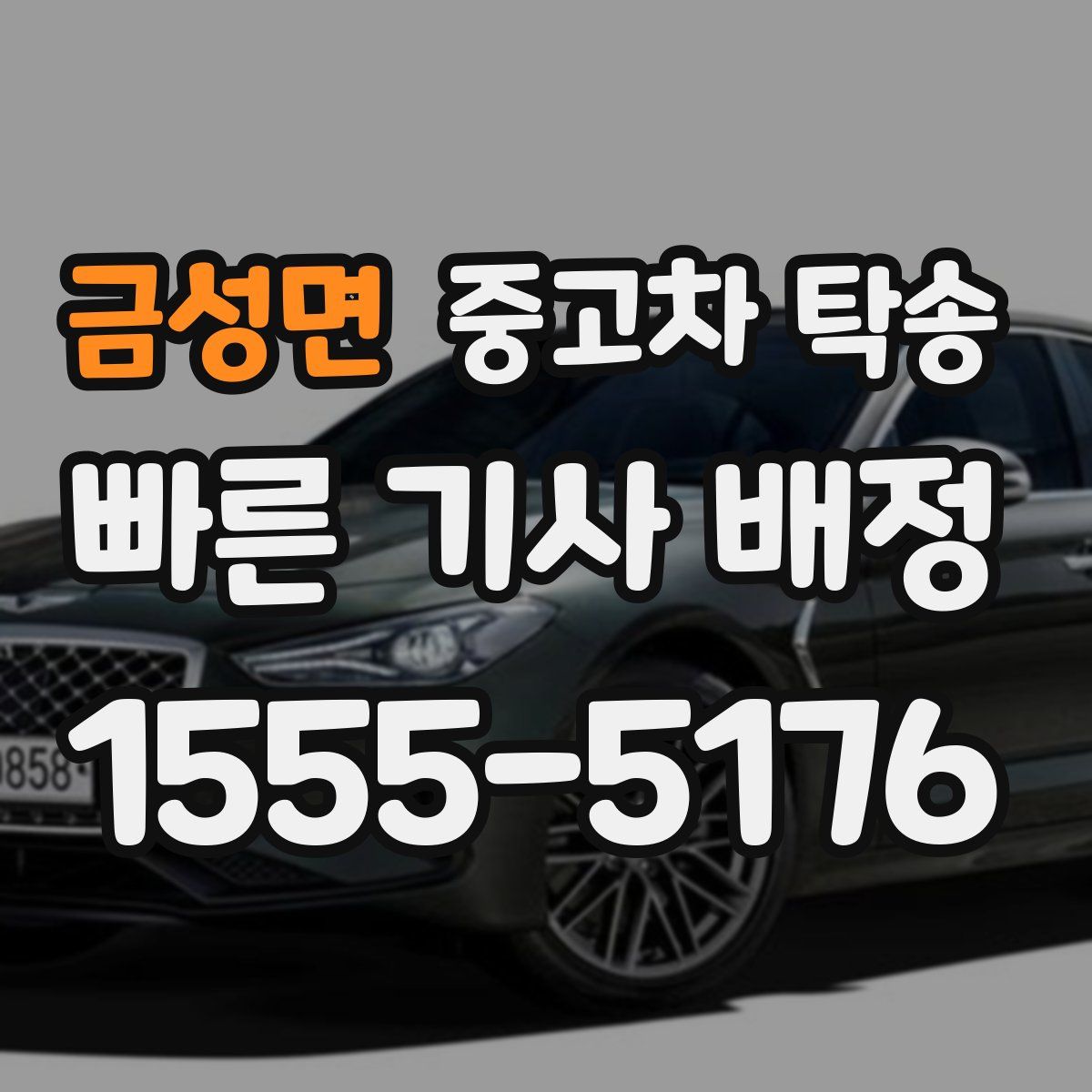 금성면 중고차 탁송