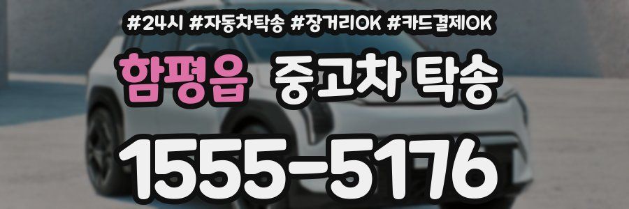 함평읍 중고차 탁송