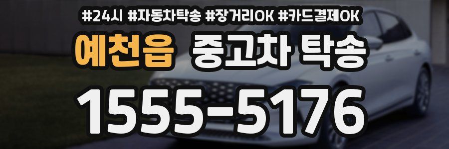 예천읍 중고차 탁송