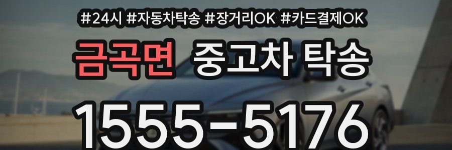 금곡면 중고차 탁송