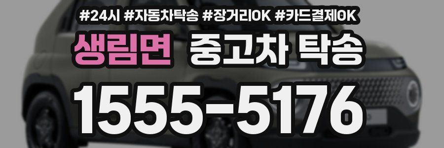 생림면 중고차 탁송