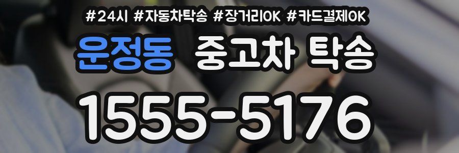 운정동 중고차 탁송