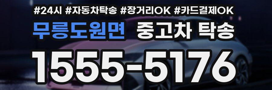 무릉도원면 중고차 탁송