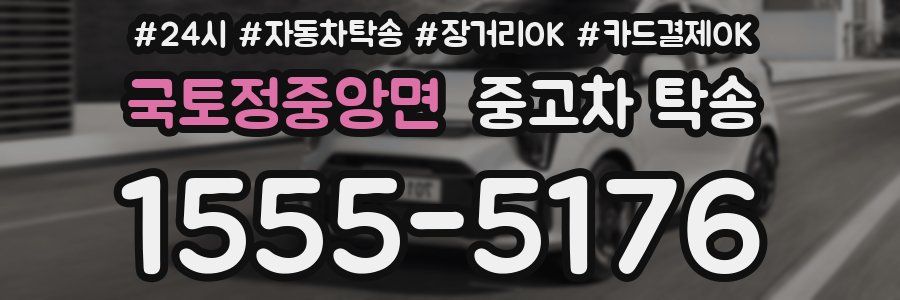 국토정중앙면 중고차 탁송