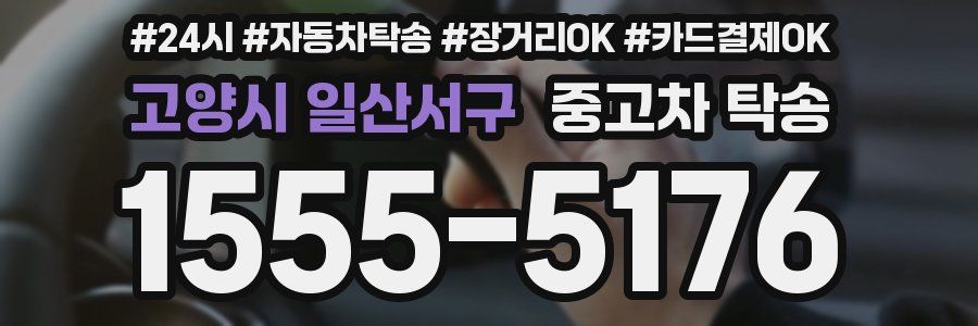 고양시 일산서구 중고차 탁송