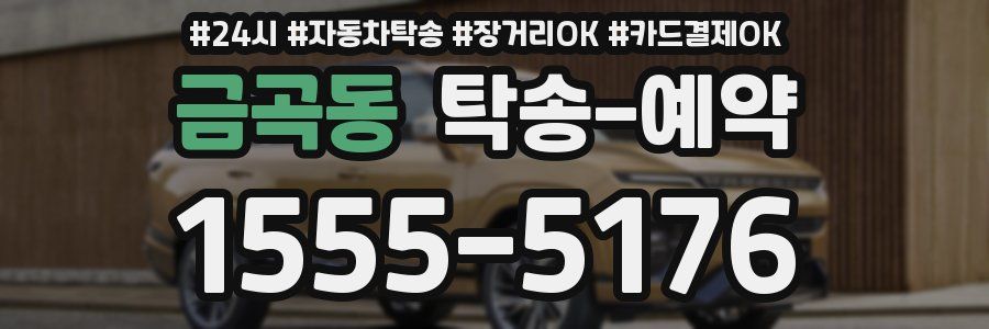 금곡동 탁송 예약