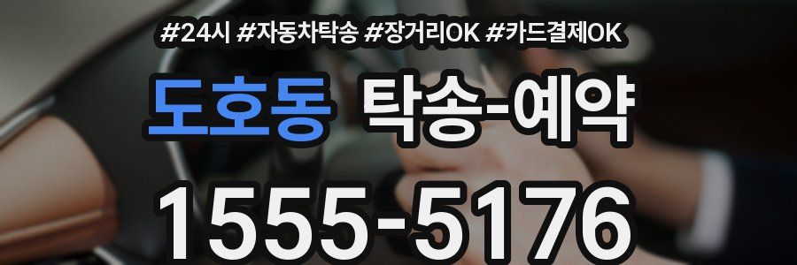 도호동 탁송 예약