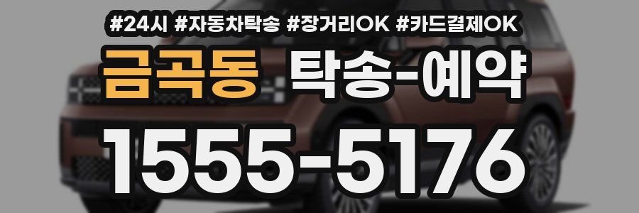 금곡동 탁송 예약