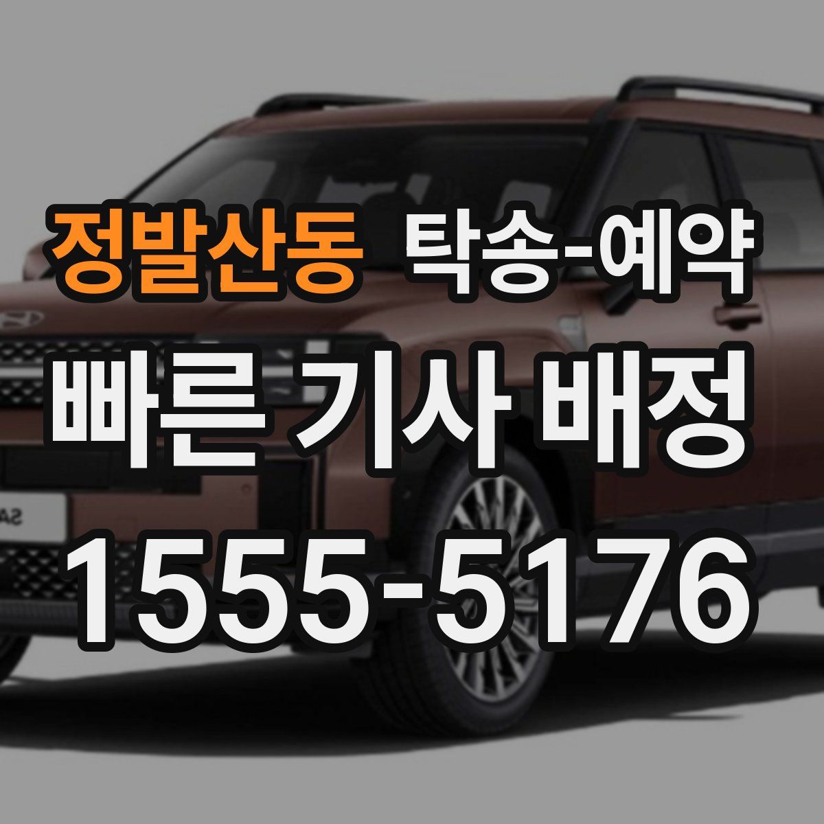 정발산동 탁송 예약