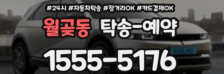 월곶동 탁송 예약