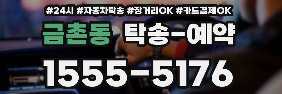 금촌동 탁송 예약