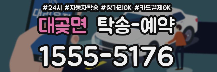 대곶면 탁송 예약