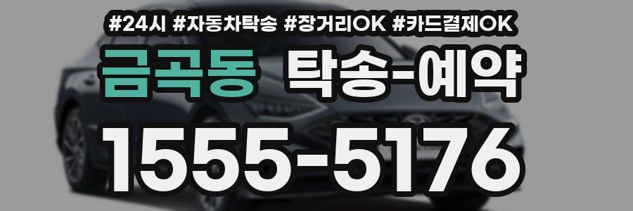 금곡동 탁송 예약