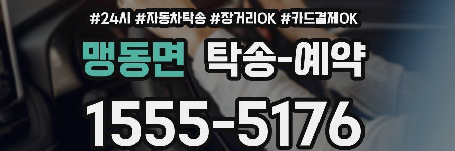 맹동면 탁송 예약