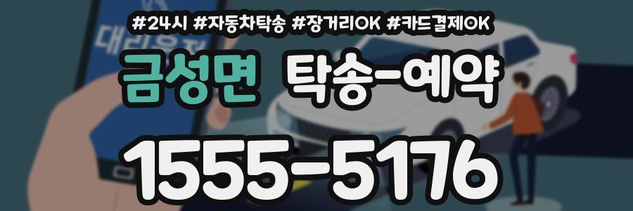 금성면 탁송 예약