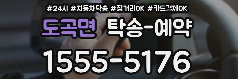 도곡면 탁송 예약