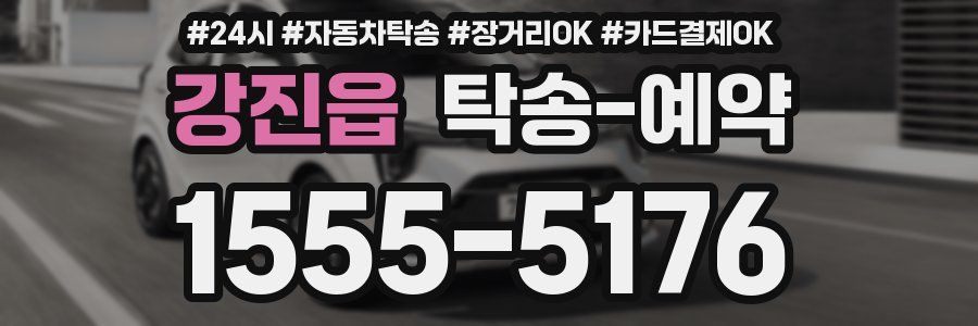 강진읍 탁송 예약