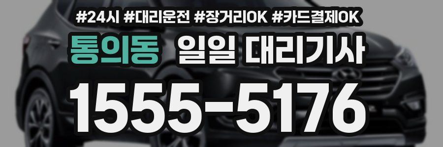 통의동 일일 대리기사