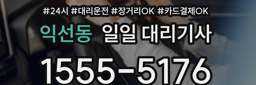익선동 일일 대리기사