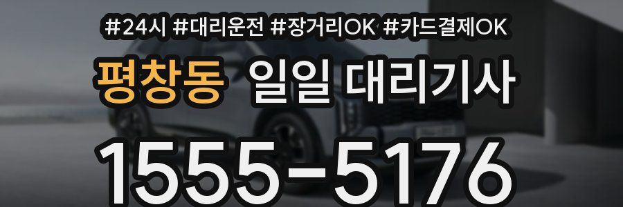 평창동 일일 대리기사