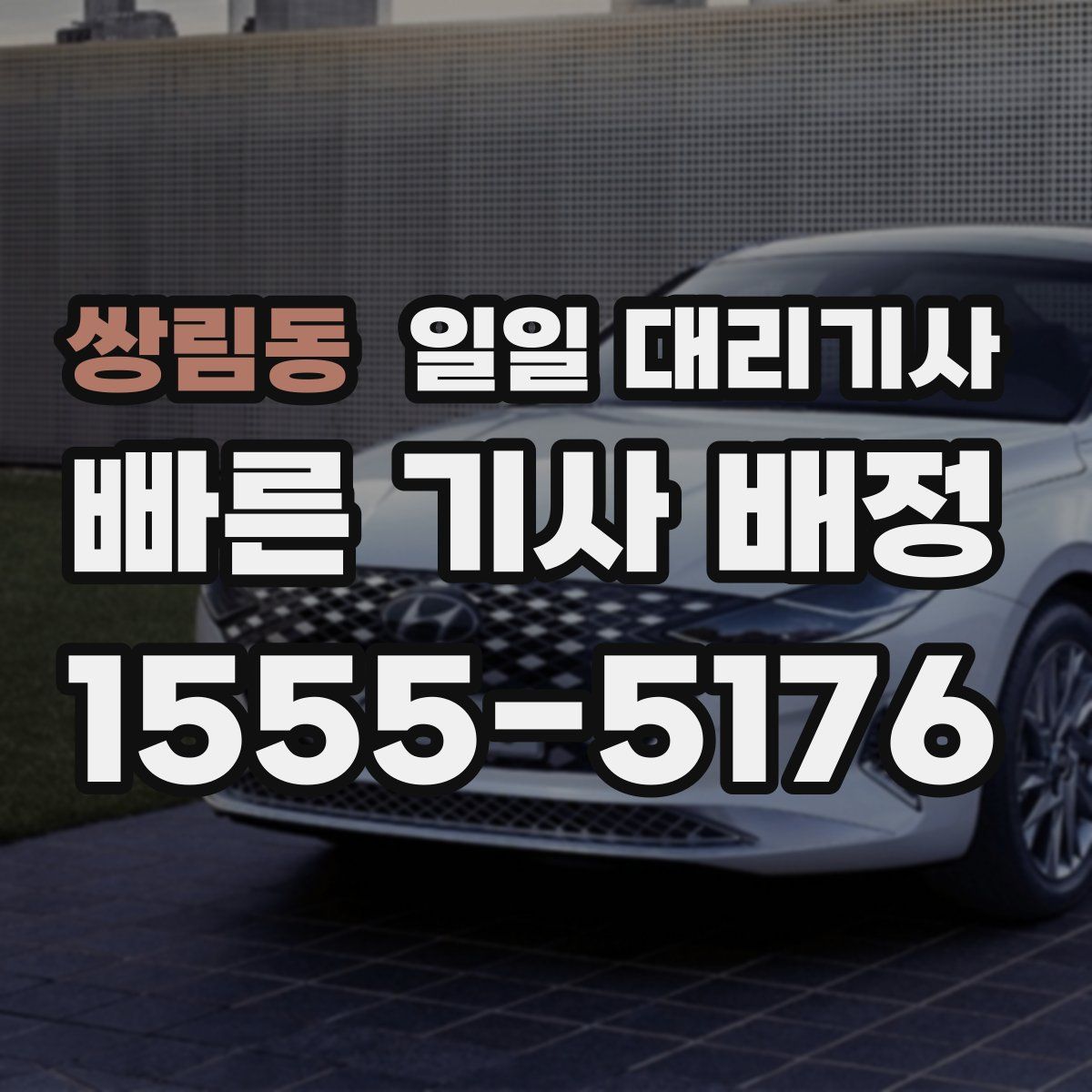 쌍림동 일일 대리기사