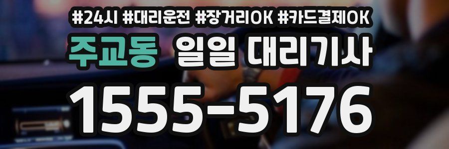 주교동 일일 대리기사