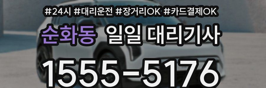 순화동 일일 대리기사