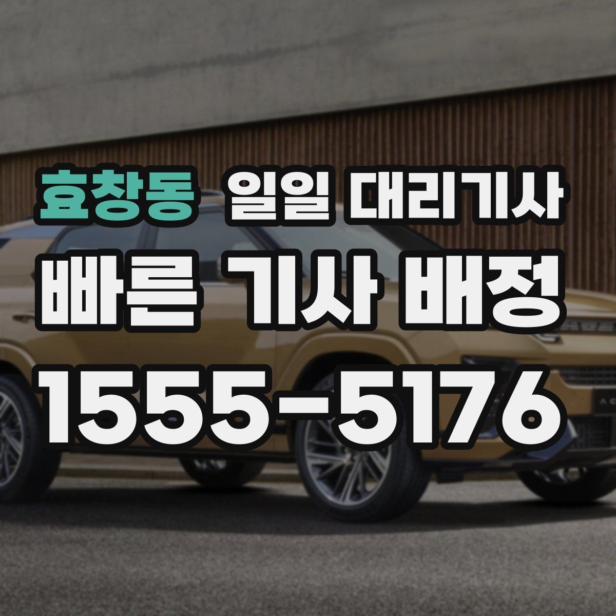 효창동 일일 대리기사