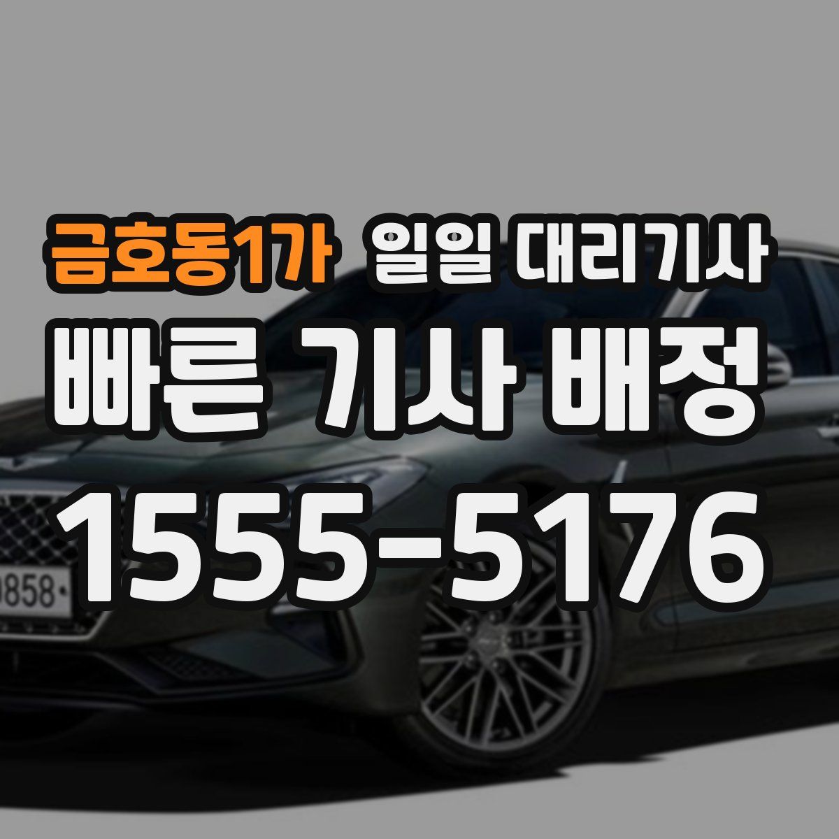 금호동1가 일일 대리기사