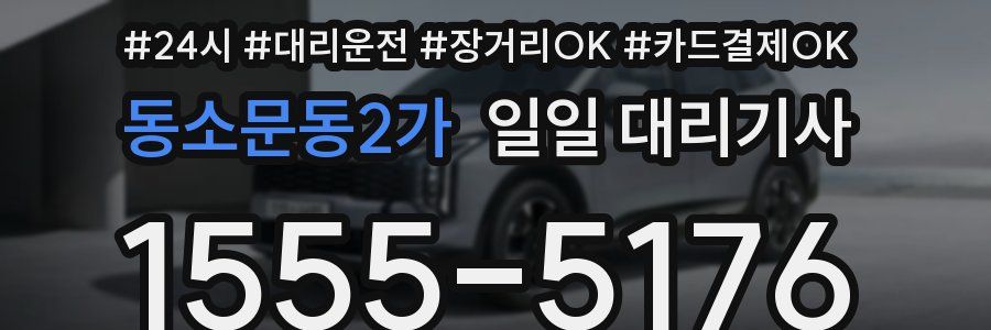 동소문동2가 일일 대리기사